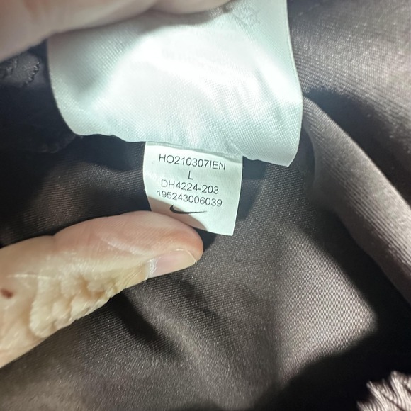 Nike Pants Mens Large Brown Tech Woven Commuter Zipper Pockets DH4224 - Picture 11 of 16